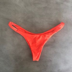 Sommer Swim orange bikini bottom size small